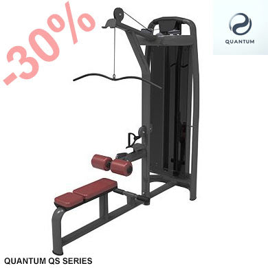 QUANTUM QS-SERIEN - 
LAT PULLDOWN & LOW ROW COMBO MASKIN DOBBELT FUNKTION - 30% RABAT PÅ LISTEN MED ET LILLE DEPOSITUM OG SALDO VED FORSENDELSE. EKSTRA 5% RABAT HVIS DU BETALER NU.