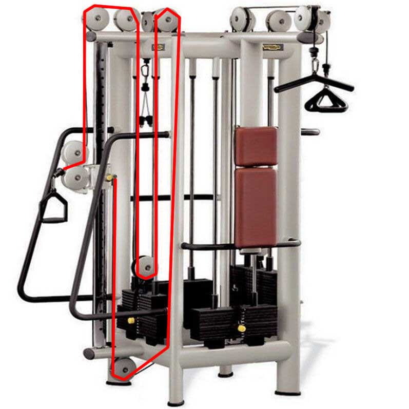 CAVO PER MACCHINE TECHNOGYM VÁLASZTÁS - KÁBELDZSUNGLE