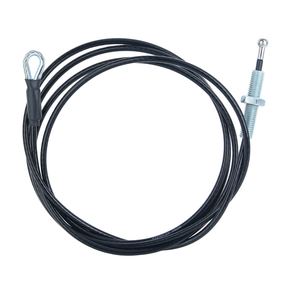 CABLE FOR LIFEFITNESS MACHINES - 1End Ball Cable with Thm Str Sl65 - OEM: AK50-CL125-0005