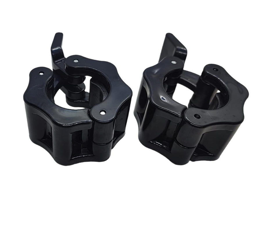 PAR DE DISCO STOPS LOCK JAW COLLAR COLLERS COM BLOCO DE SEGURANÇA PARA BARBELLS OLIMPIÔNICOS 25Ø MM