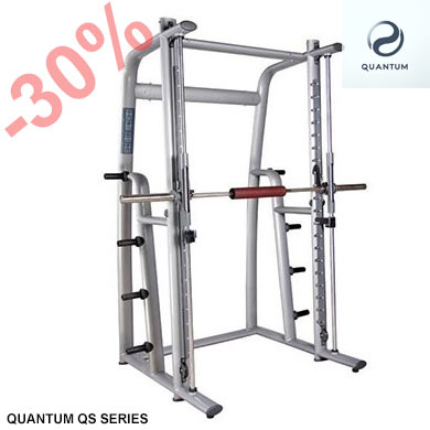 SERIJA QUANTUM QS - 
SMITH MACHINE - 30% POPUST NA CENIK Z MAJHNIM POLOGOM IN STANKOM OB POŠILJANJU. DODATNIH 5% POPUST ČE PLAČAŠ ZDAJ.